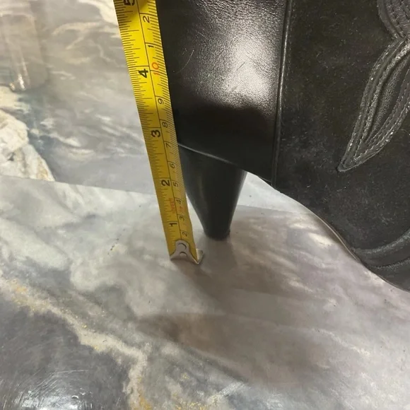 Isabel Marant Leather & Ankle Boots Size 37 - Picture 15 of 16